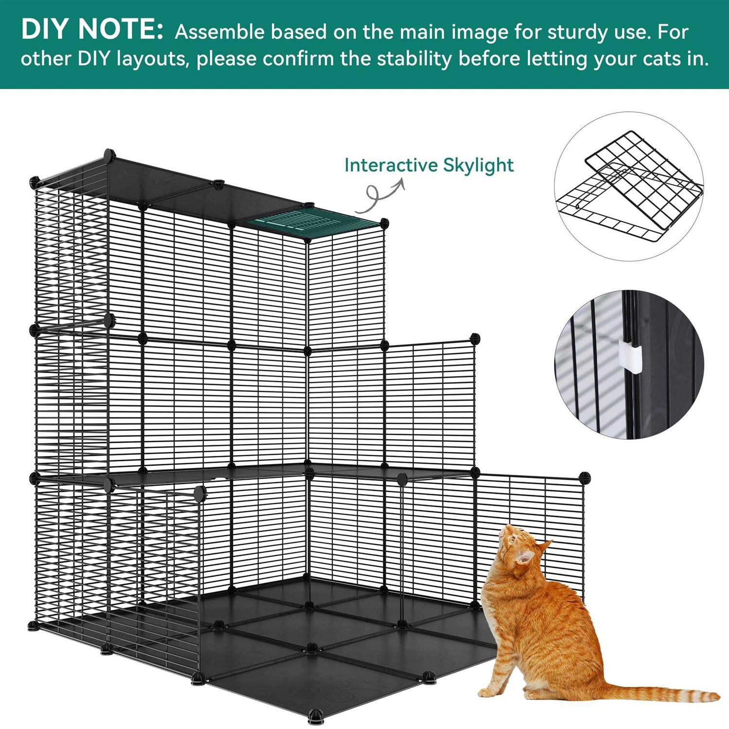 YITAHOME 4 Tier Cat Hammock Cat Enclosure - Nail Gallerys