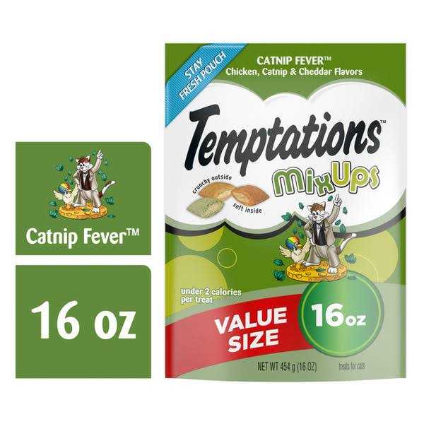 Temptations Mixups Cat Treats Catnip Fever - Nail Gallerys