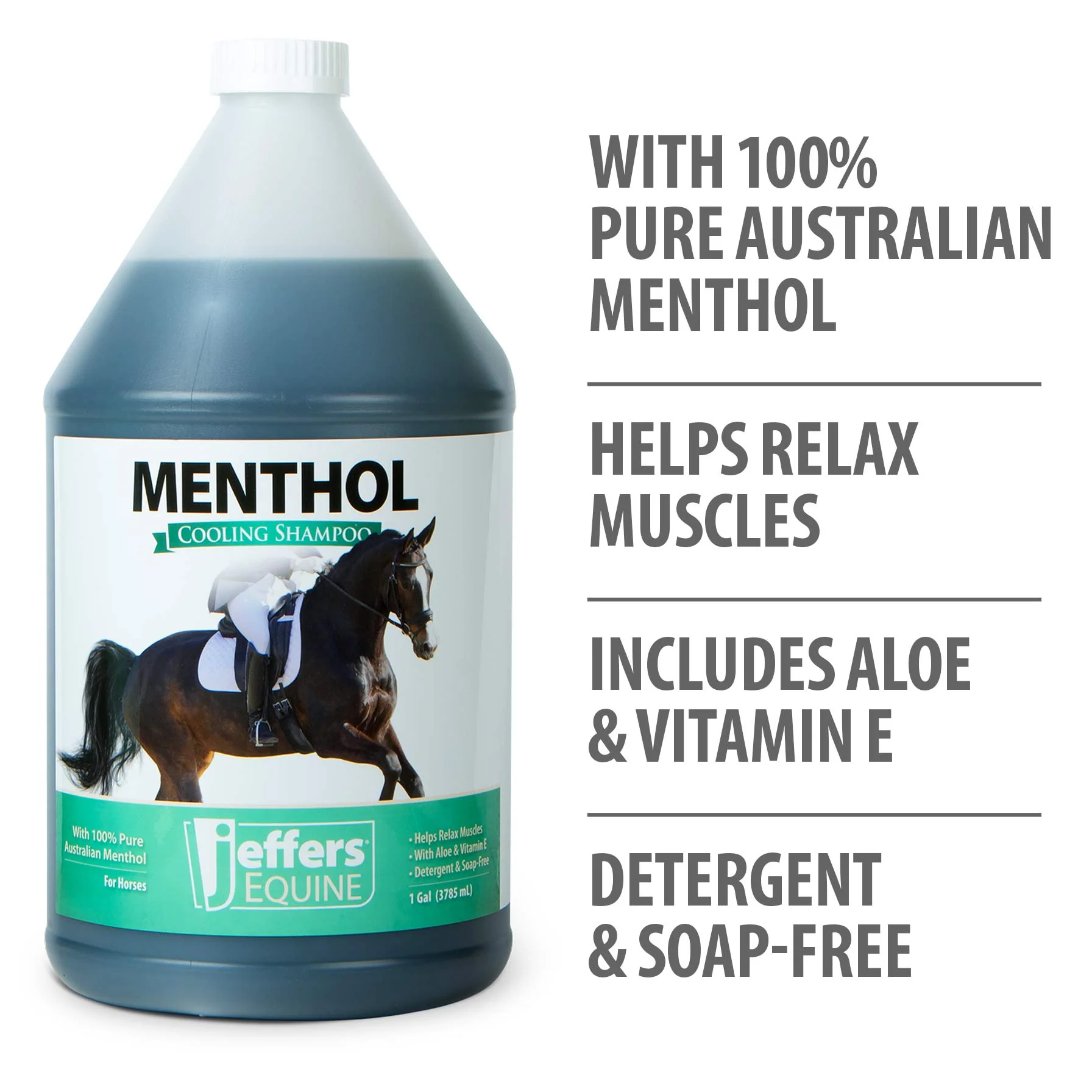 Menthol Cooling Shampoo for Horses - Nail Gallerys