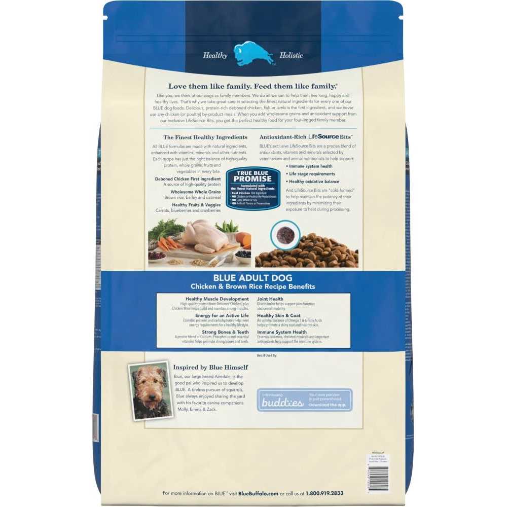 Blue Buffalo Life Protection Formula Adult Dry Dog Food Chicken and Brown Rice Recipe - Nail Gallerys