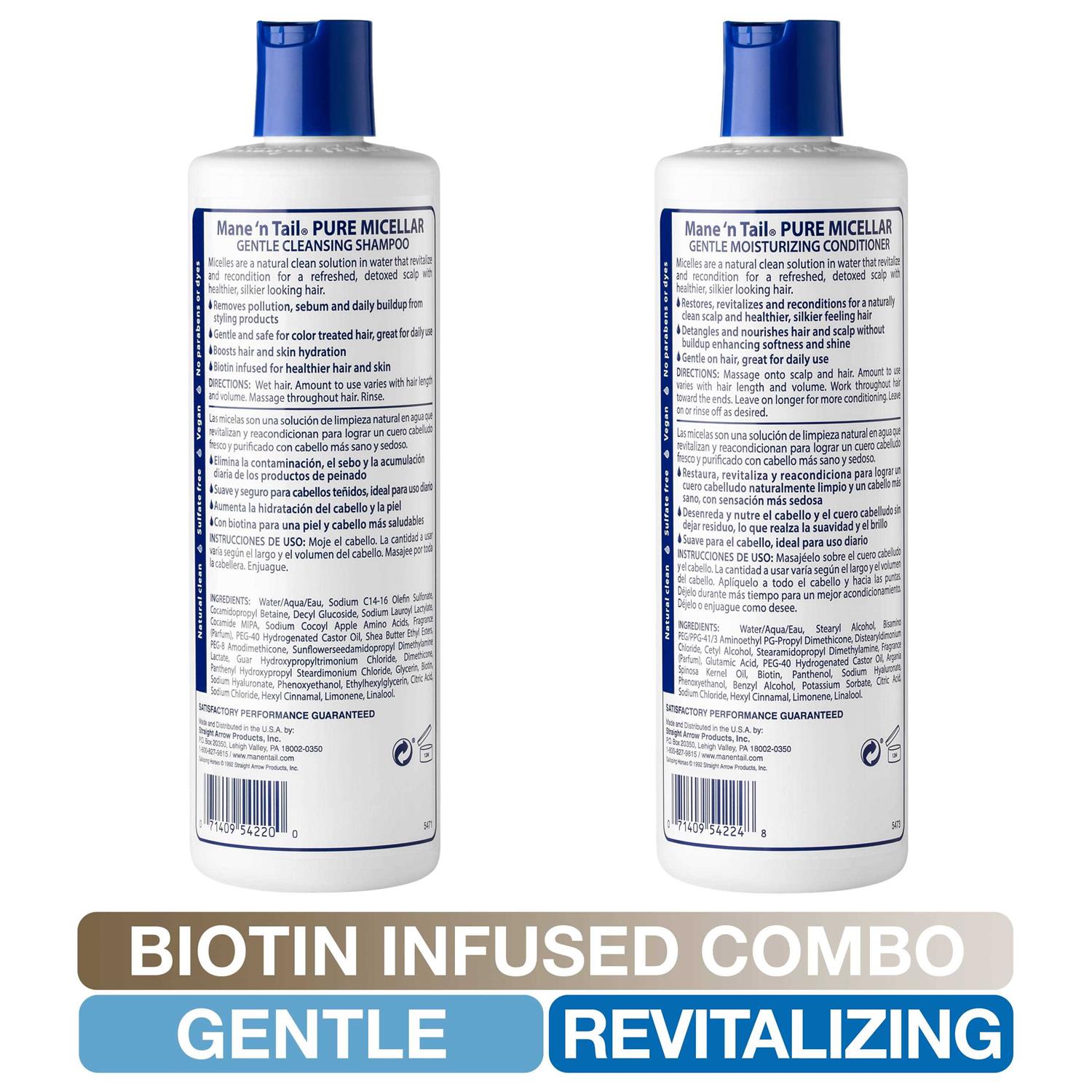 Mane n Tail Micellar Shampoo - Nail Gallerys