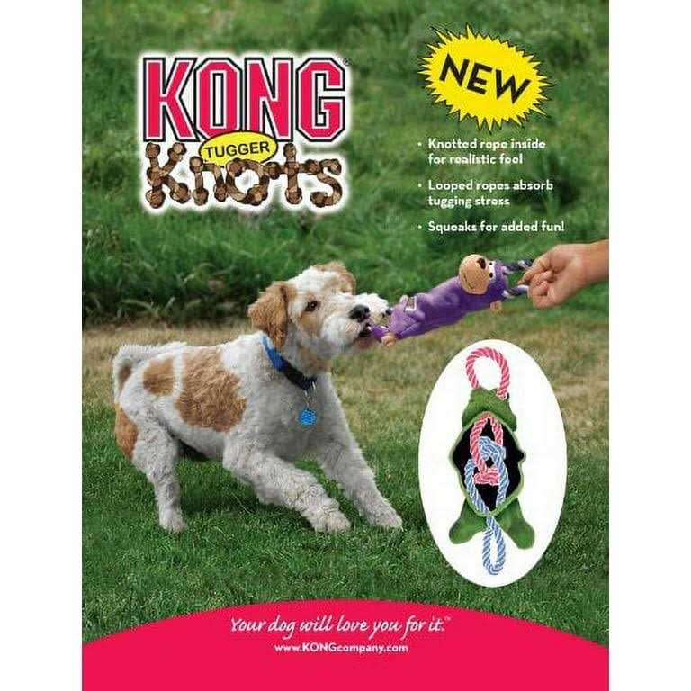 KONG Tugger Knots Moose Dog Toy - Nail Gallerys