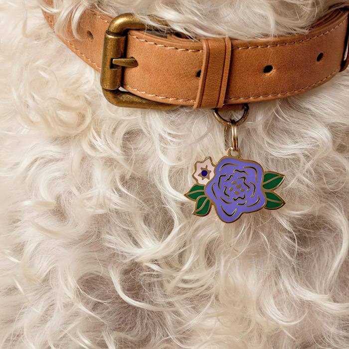 Two Tails Pet Company Wild Flower ID Tag - Nail Gallerys