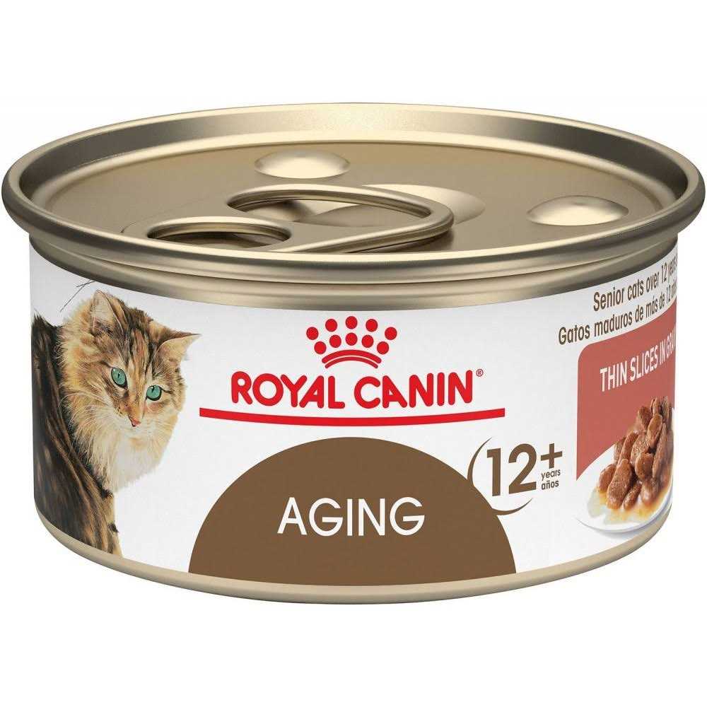 Royal Canin Aging 12+ Thin Slices in Gravy Canned Cat Food - Nail Gallerys