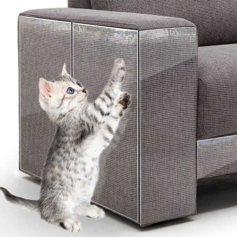 12 PCS Anti Cat Scratch Furniture Protector Clear Couch Protector for Cats - Nail Gallerys
