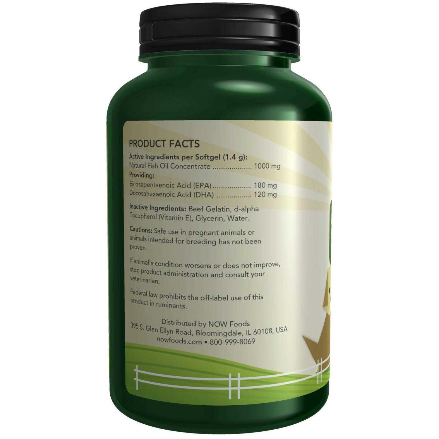 NOW Pets Omega-3 Support for Dogs/Cats - Nail Gallerys