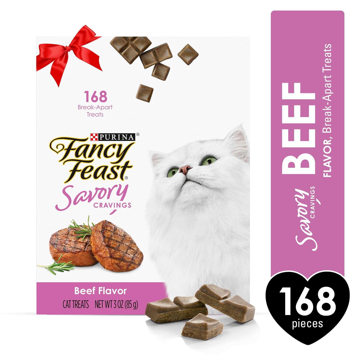 Fancy Feast Limited Ingredient Savory Cravings Beef Flavor Cat Treats - Nail Gallerys