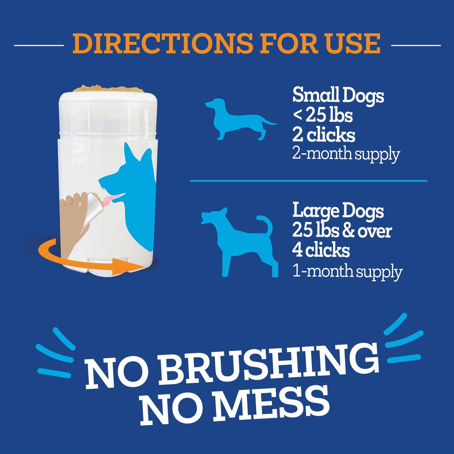 Vetality Brush Free Twist & Lick Oral Gel for Dogs - Nail Gallerys