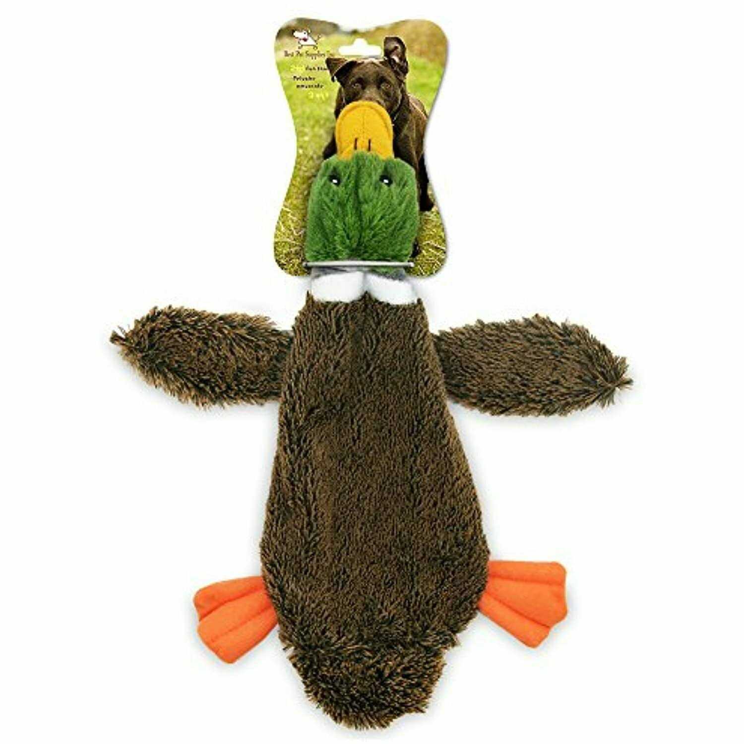 Best Pet Supplies 2-in-1 Stuffless Squeaky Dog Toys with Soft, Durable Fabric for Small - Nail Gallerys