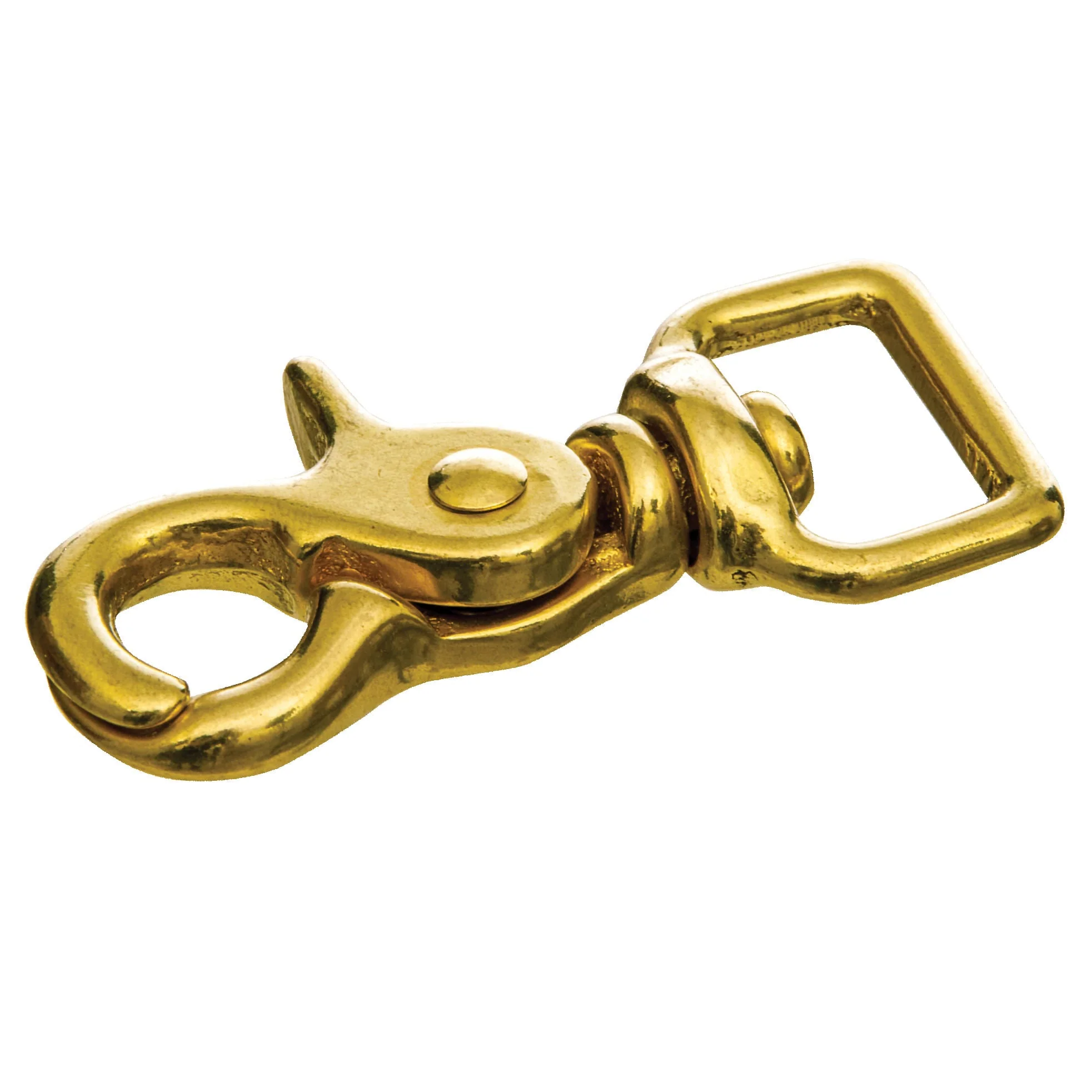 Brass Trigger Snap with Square Swivel Eye - Nail Gallerys