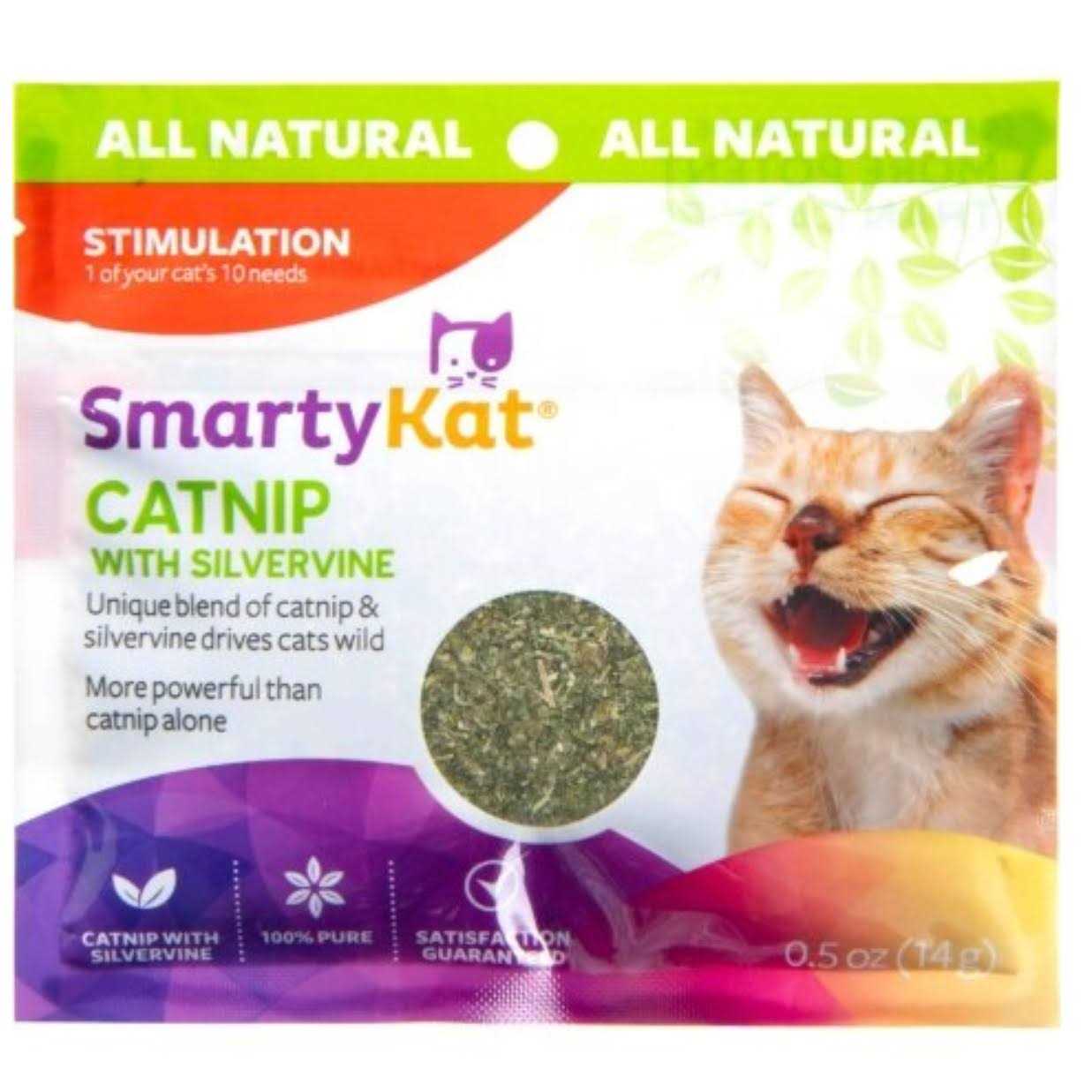 SmartyKat Catnip with Silvervine - Nail Gallerys