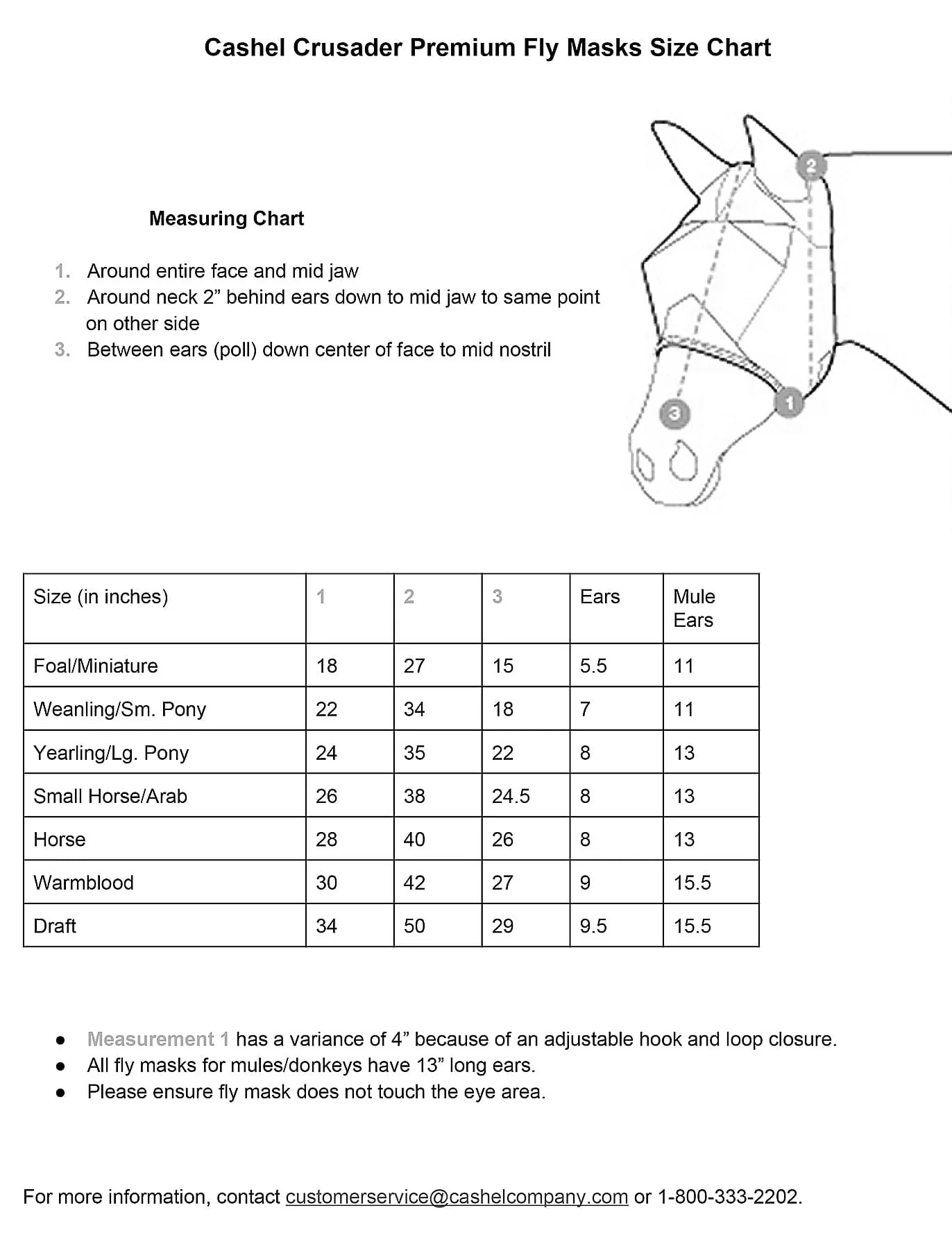 Cashel Crusader Black Quiet-Ride Fly Mask with Ears - Nail Gallerys