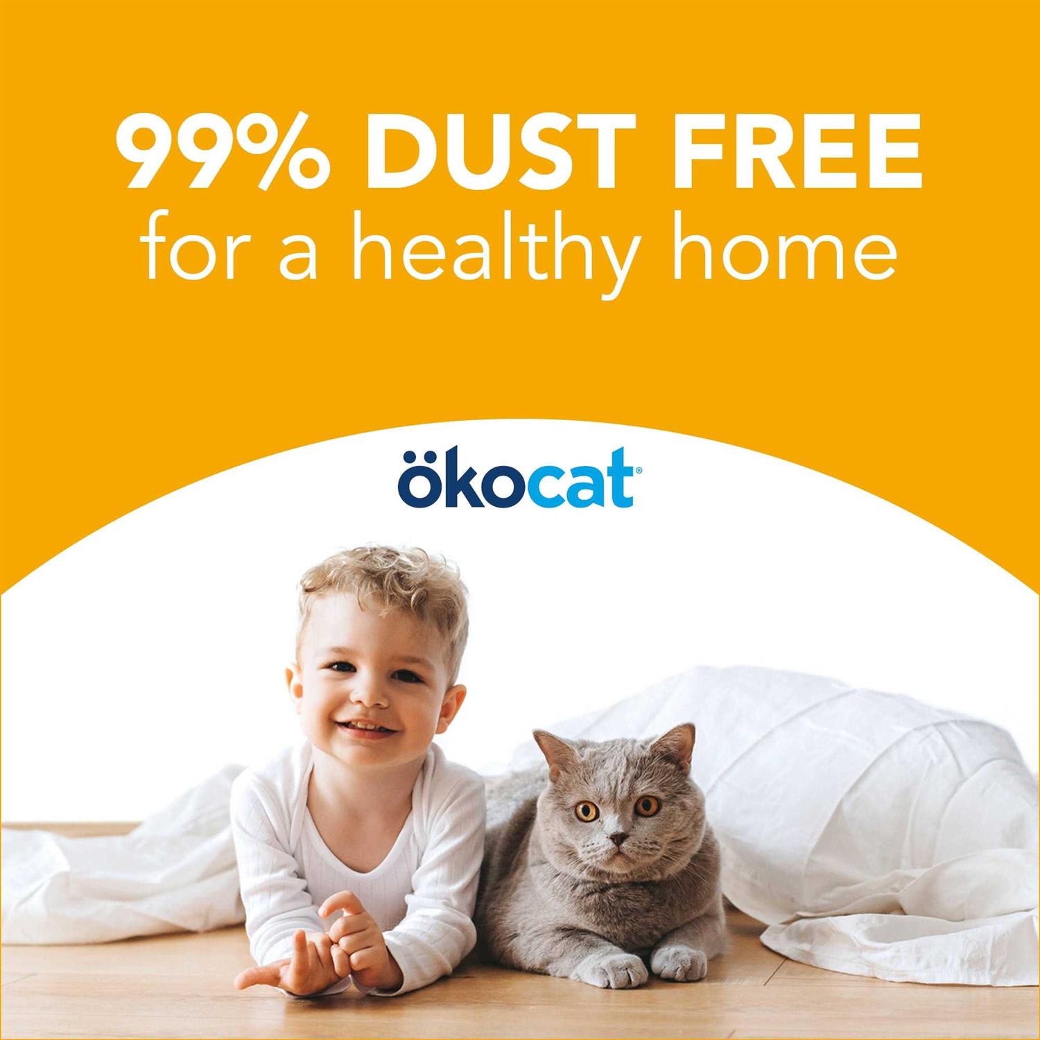 Okocat Unscented Featherweight Clumping Wood Cat Litter - Nail Gallerys