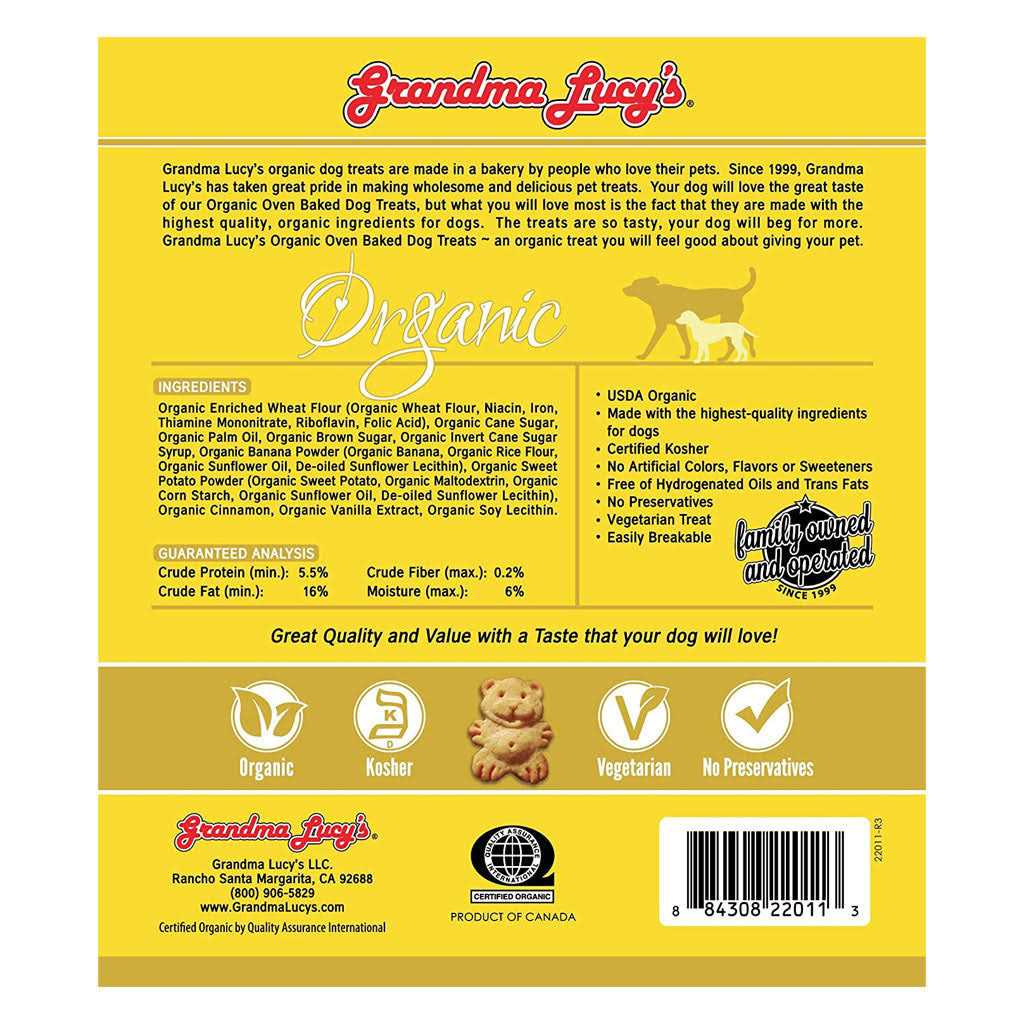 Grandma Lucy’s Dog Treats Organic Banana & Sweet Potato Oven Baked - Nail Gallerys