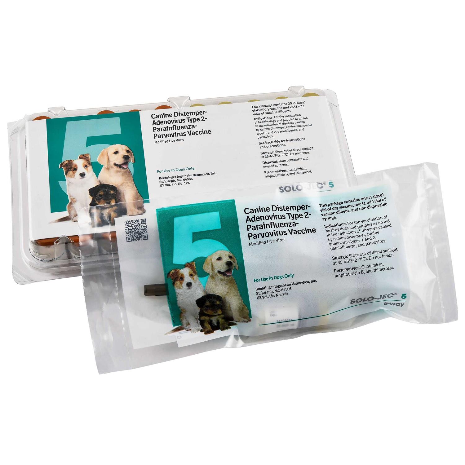 Boehringer Ingelheim Solo-Jec 5 Vaccine for Dogs - Nail Gallerys