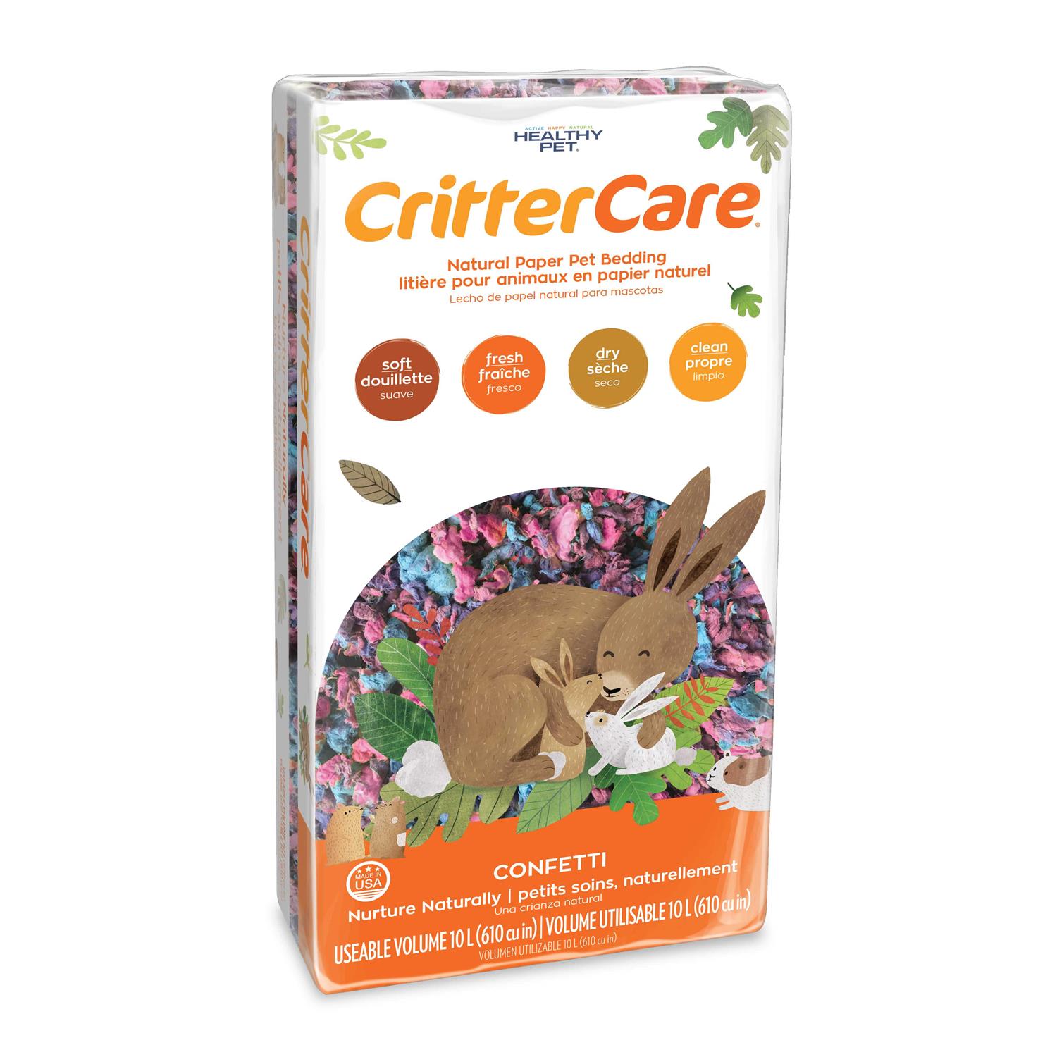 Healthy Pet CritterCare Natural Paper Bedding - Nail Gallerys