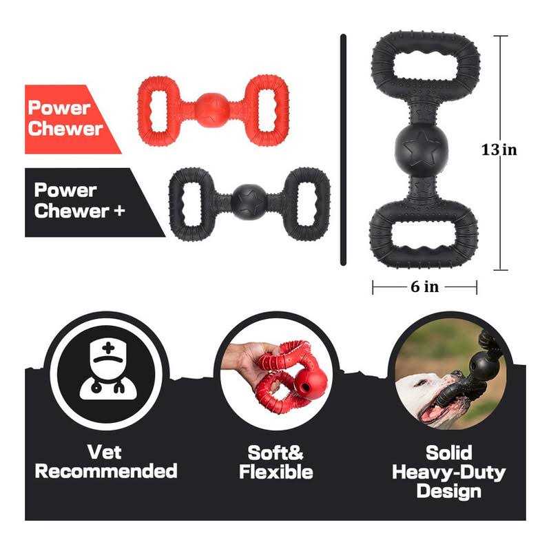 BiteKing Natural Rubber Dog Toys for Large Aggressive Chewers - Nail Gallerys