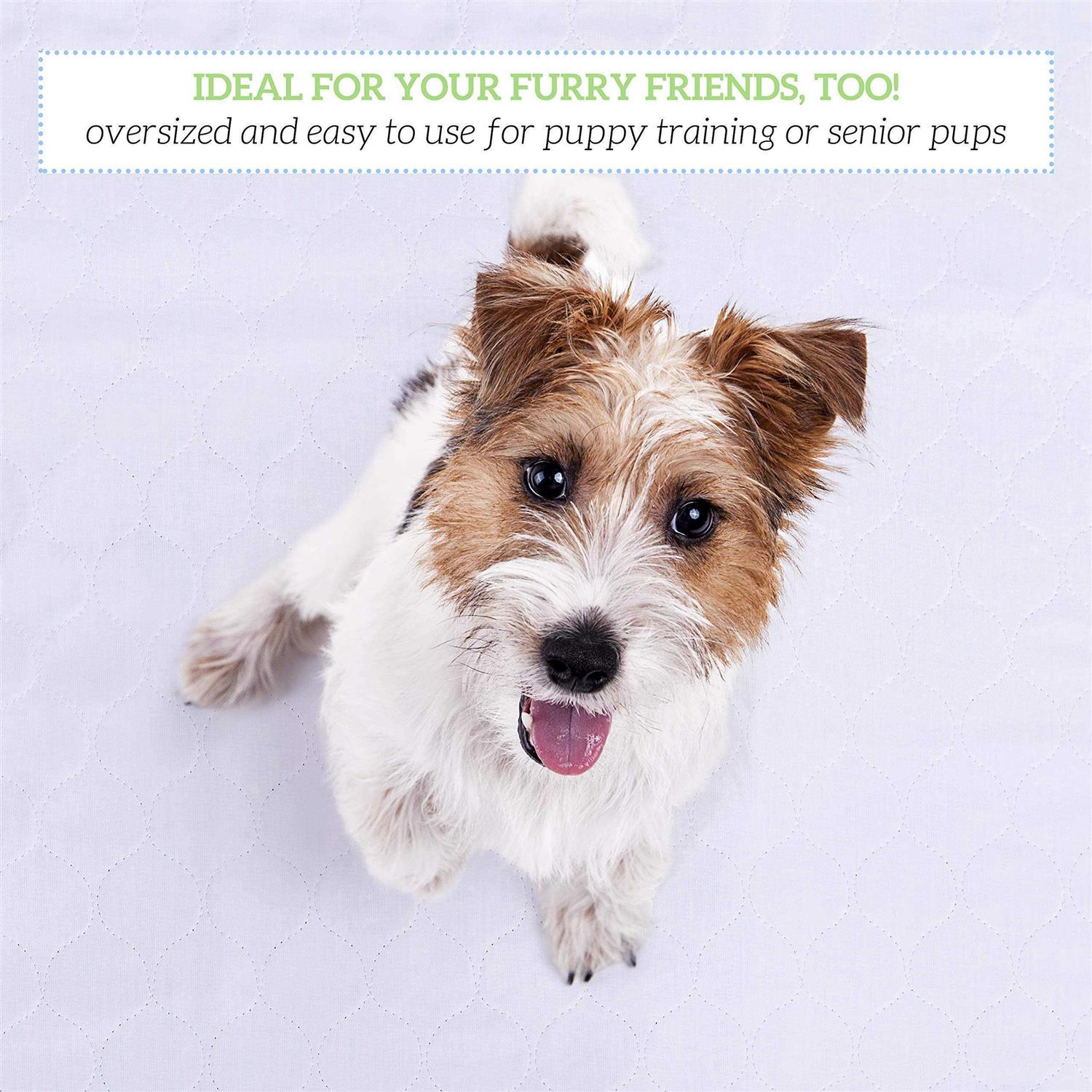 Green Lifestyle Washable Underpads Large Bed Pads for use as Incontinence Bed Pads - Nail Gallerys