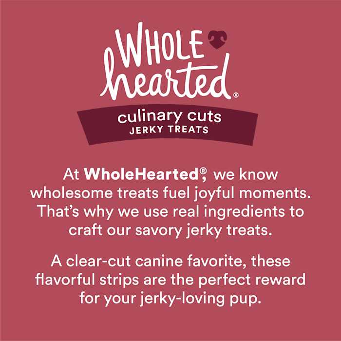 WholeHearted Culinary Cuts Recipe Jerky Dog Treats - Nail Gallerys