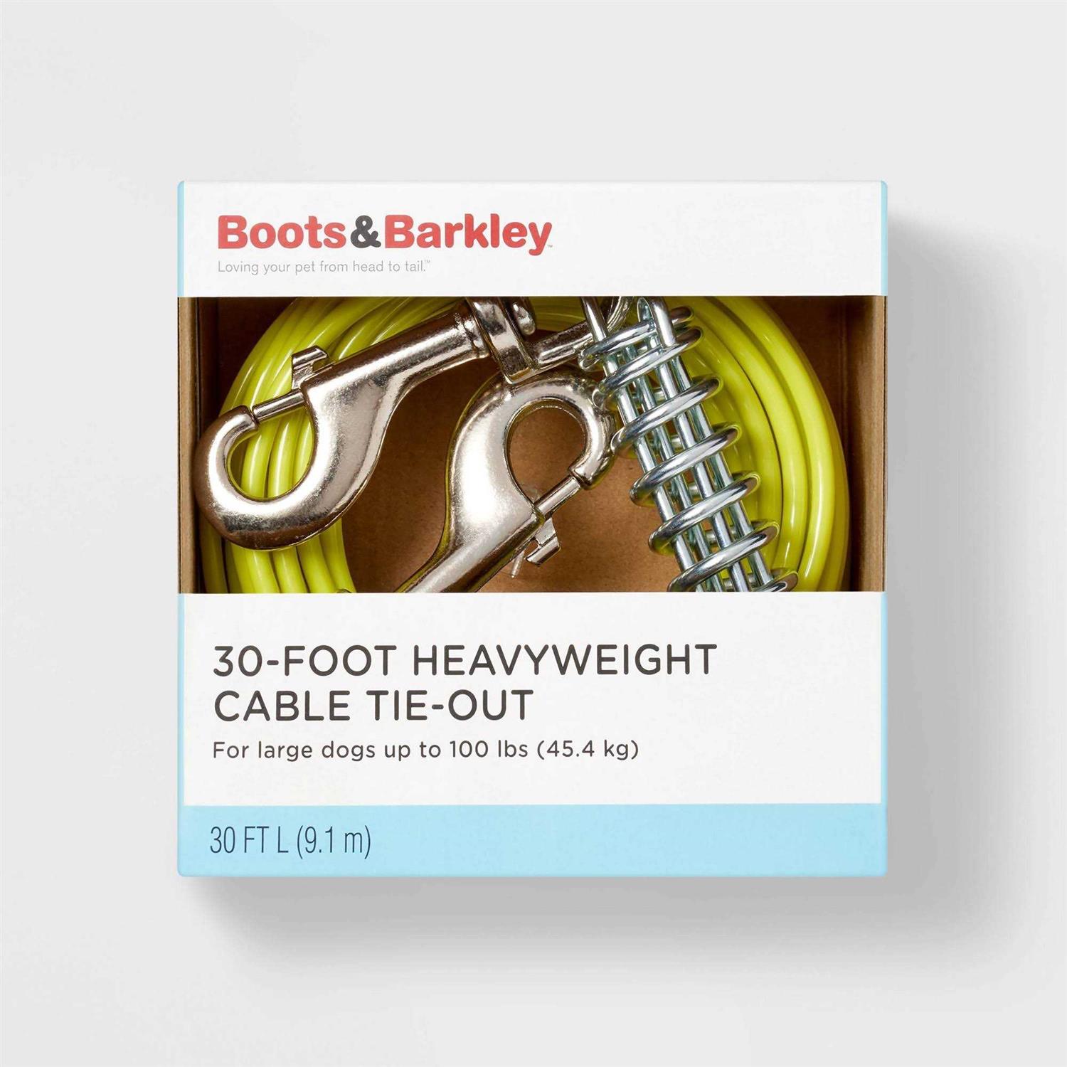 Boots & Barkley Heavyweight Cable Tie-Out for Dogs - Nail Gallerys