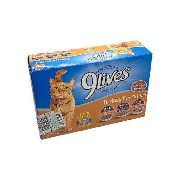 9Lives Turkey Favorites Variety Pack 5.5-Ounce - Nail Gallerys