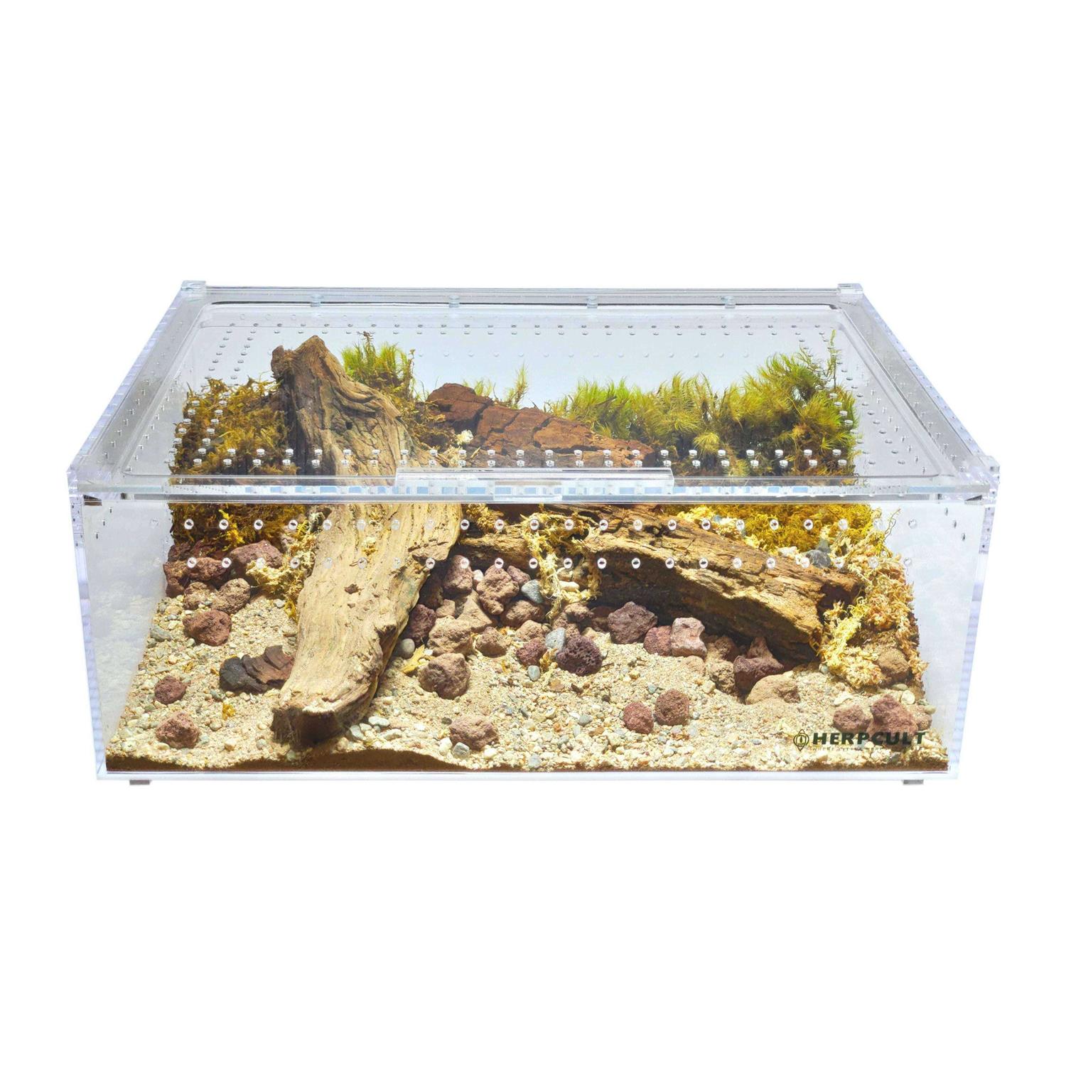 Herpcult Acrylic Insect & Reptile Terrarium - Nail Gallerys