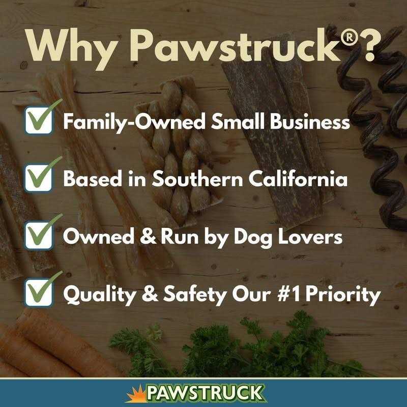 Pawstruck Natural Beef Jerky Dog Chew Treats - Nail Gallerys