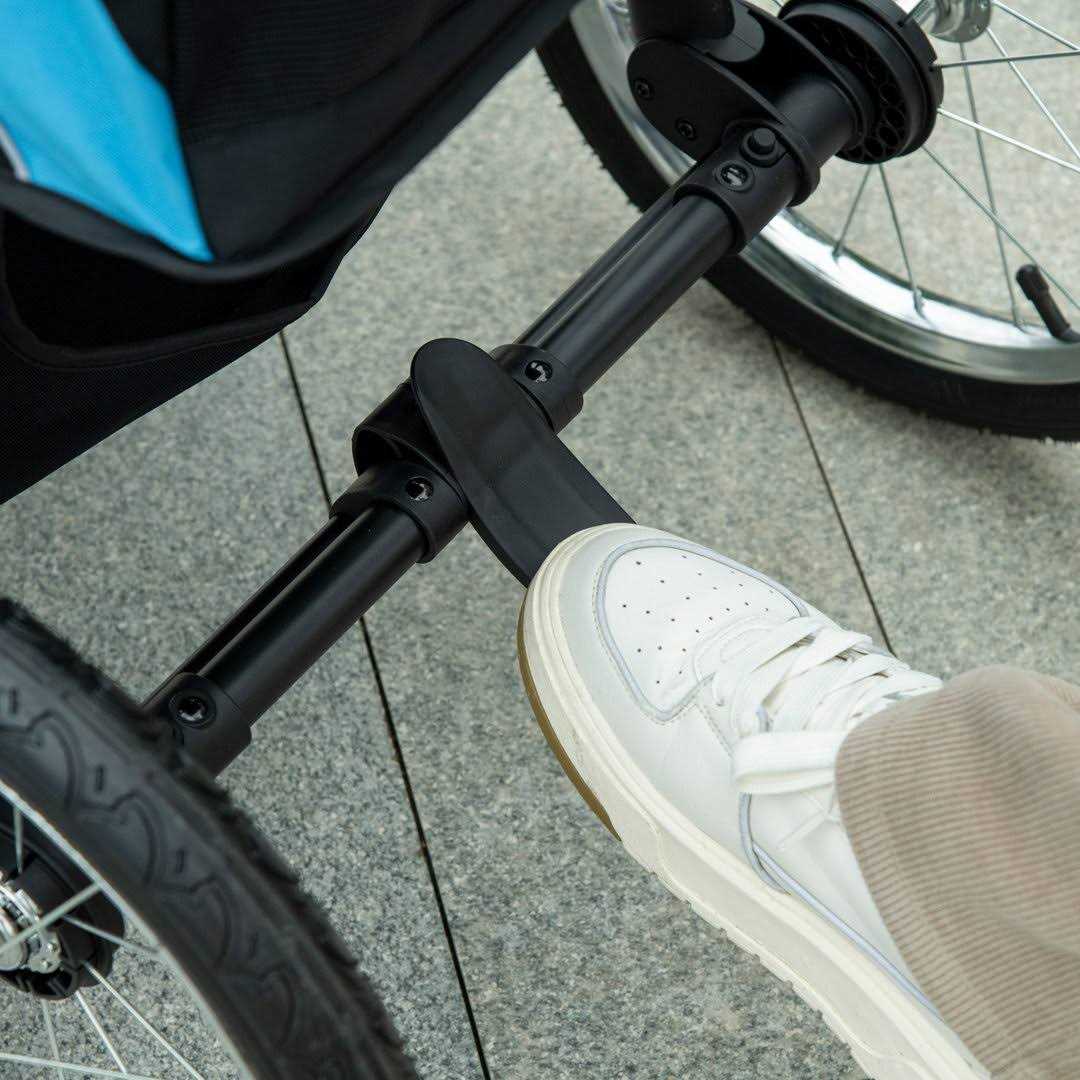 PawHut Pet Stroller for Small Dogs and Medium Dogs Foldable Cat Pram - Nail Gallerys