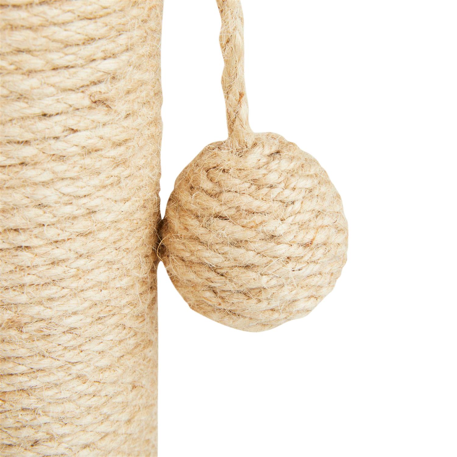 EveryYay Dual Texture Cat Scratch Post 16 L X 16 W X 24.5 H - Nail Gallerys