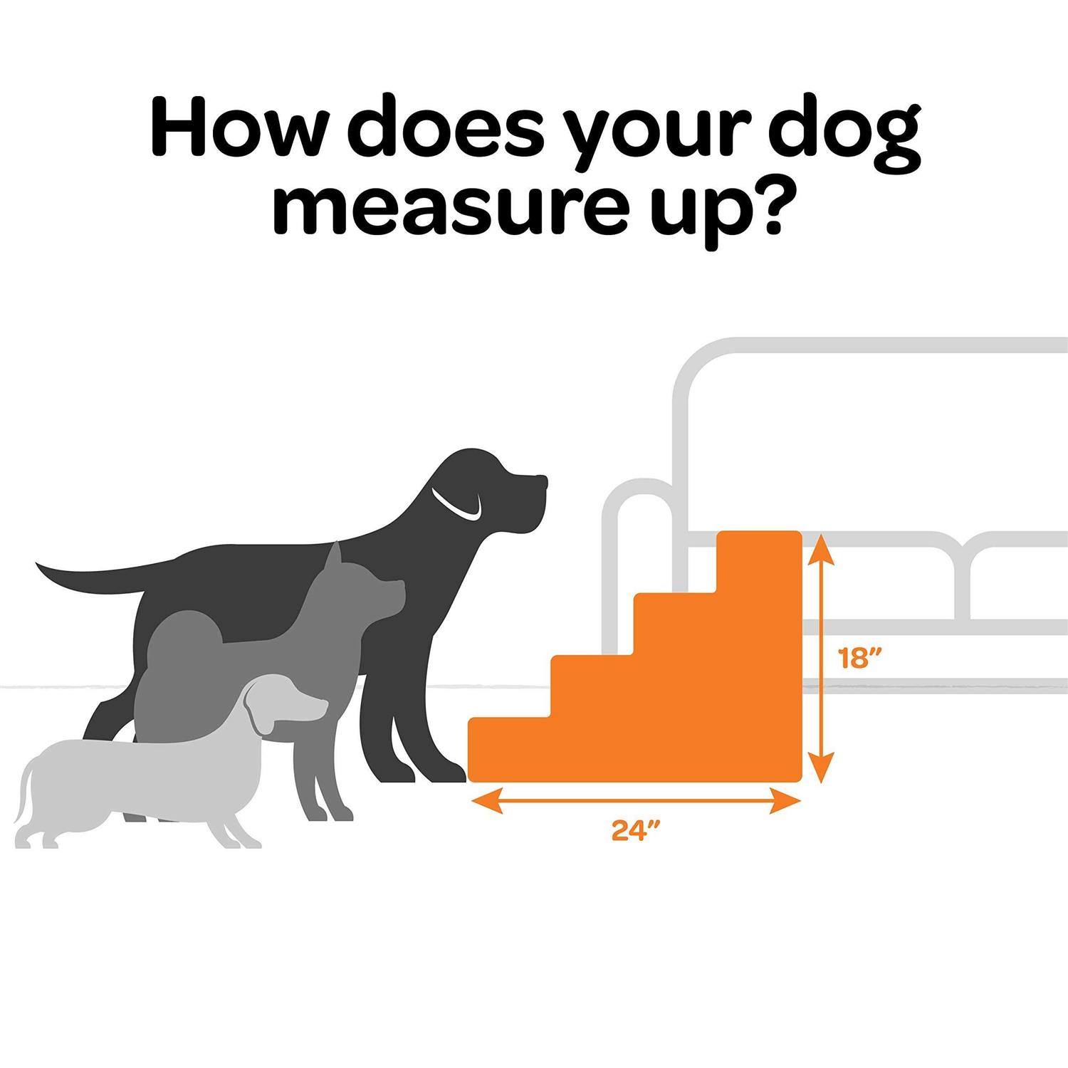 Best Pet Supplies Pet Steps Stairs with CertiPUR-US Certified Foam for Dogs Cats - Nail Gallerys