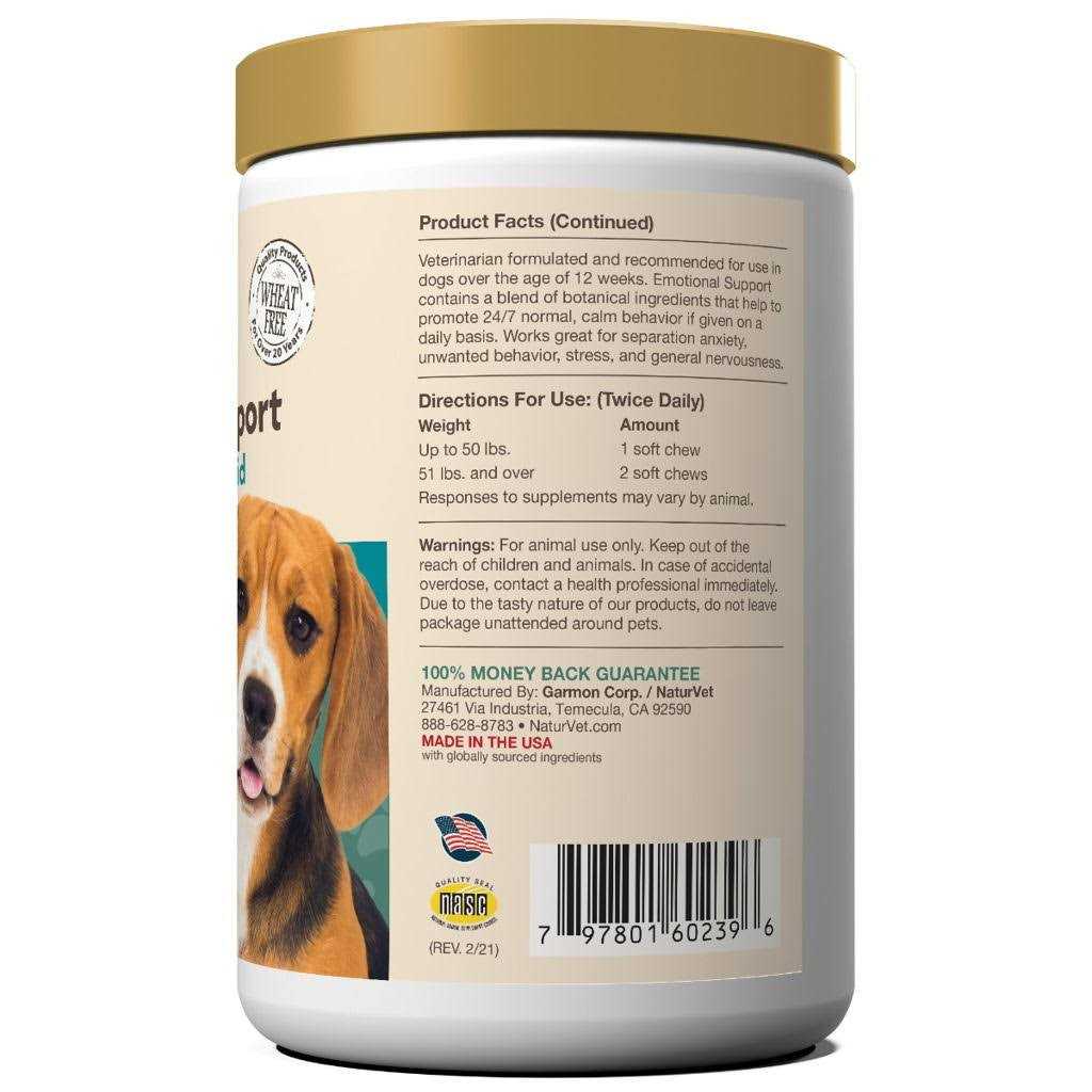 NaturVet Emotional Support Daily Calming Aid - Nail Gallerys