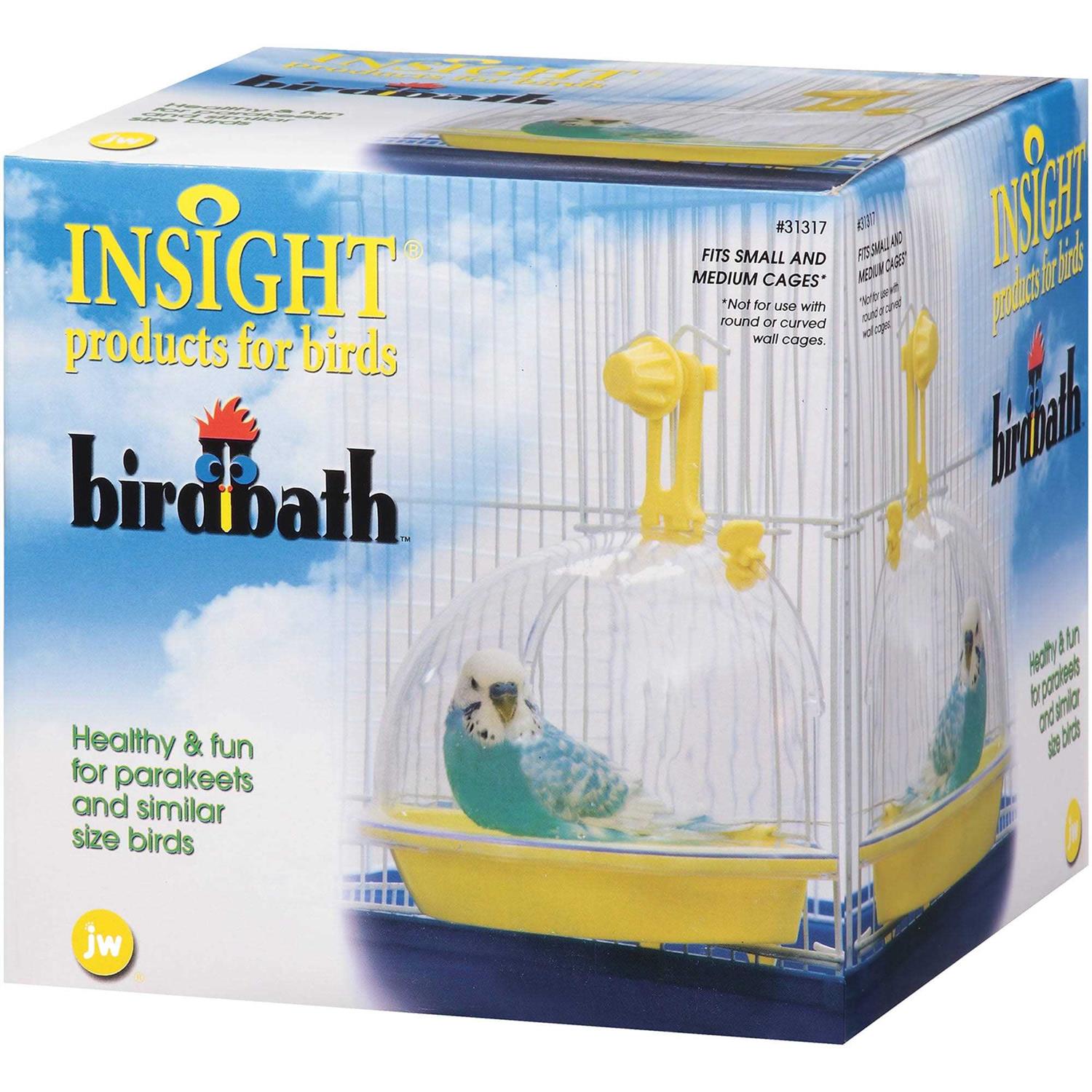 JW Pet Insight Bird Bath - Nail Gallerys