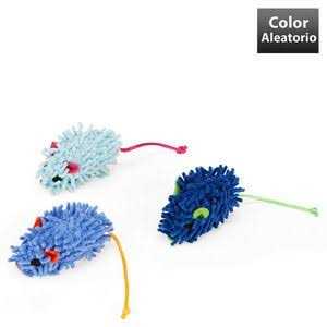 Leaps & Bounds Shaggy Mice Cat Plush Toy - Nail Gallerys