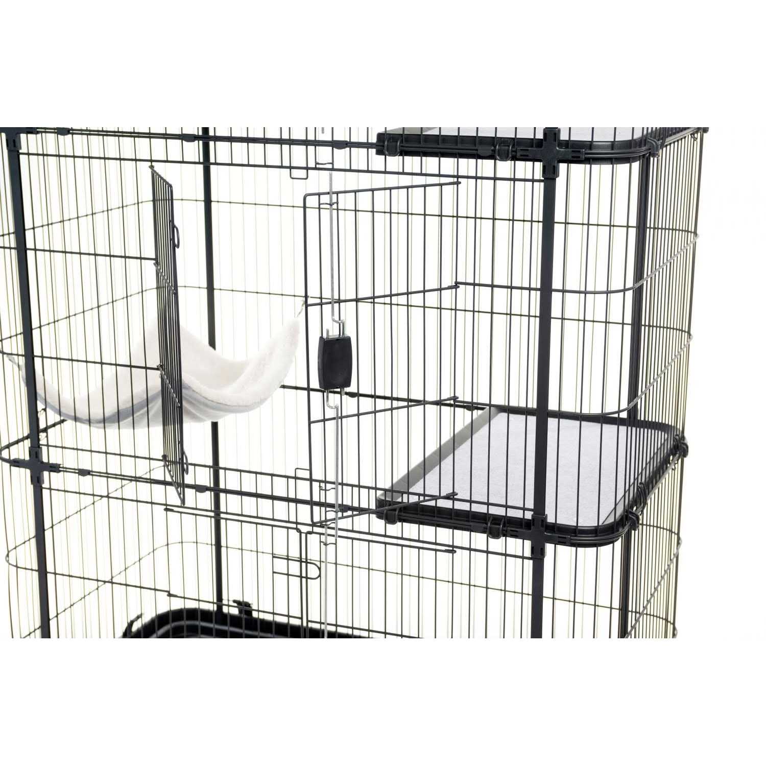 Prevue Pet Products Premium Cat Home with 4 Levels - Nail Gallerys