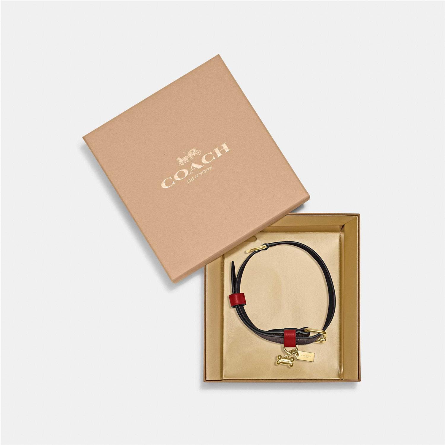 Coach Outlet Boxed Pet Collar In Signature Canvas - Nail Gallerys
