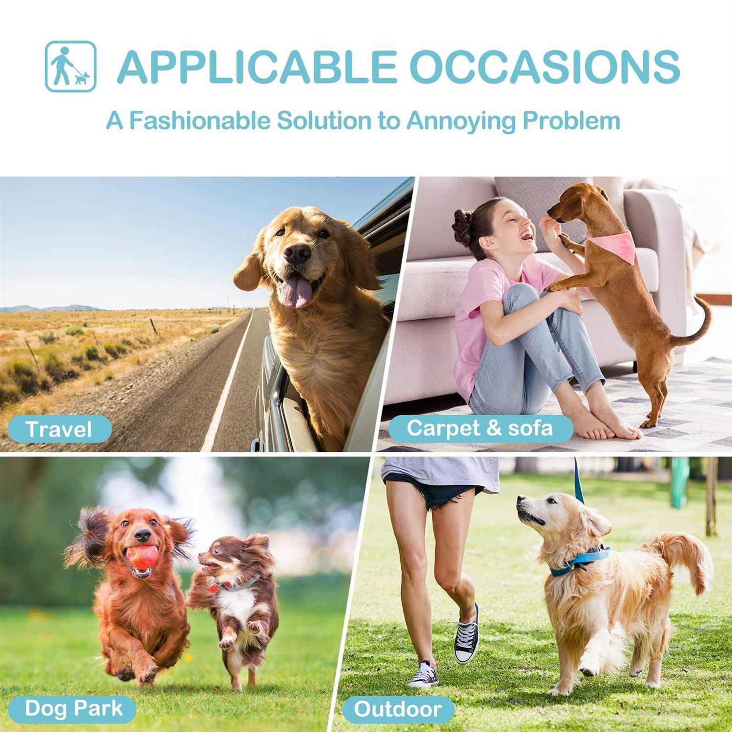Avont 3 Pack Washable Female Dog Diapers Premium Reusable Highly Absorbent Doggie Diapers Wraps Durable Dog Diaper Cover - Nail Gallerys