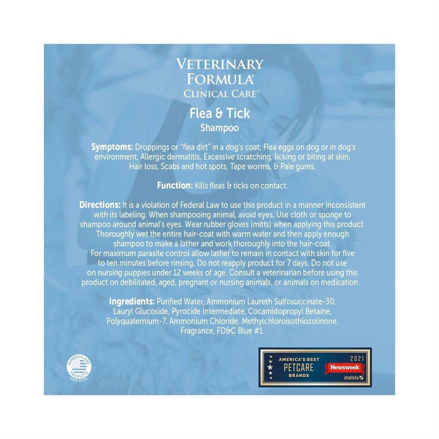 Veterinary Formula Clinical Care Flea and Tick Shampoo - Nail Gallerys