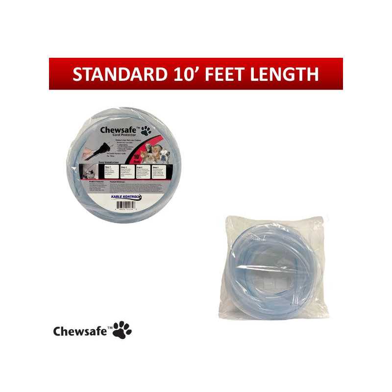 Kable Kontrol Chewsafe Pet Chewing Resistant Cord Cover CS10-1 - Nail Gallerys