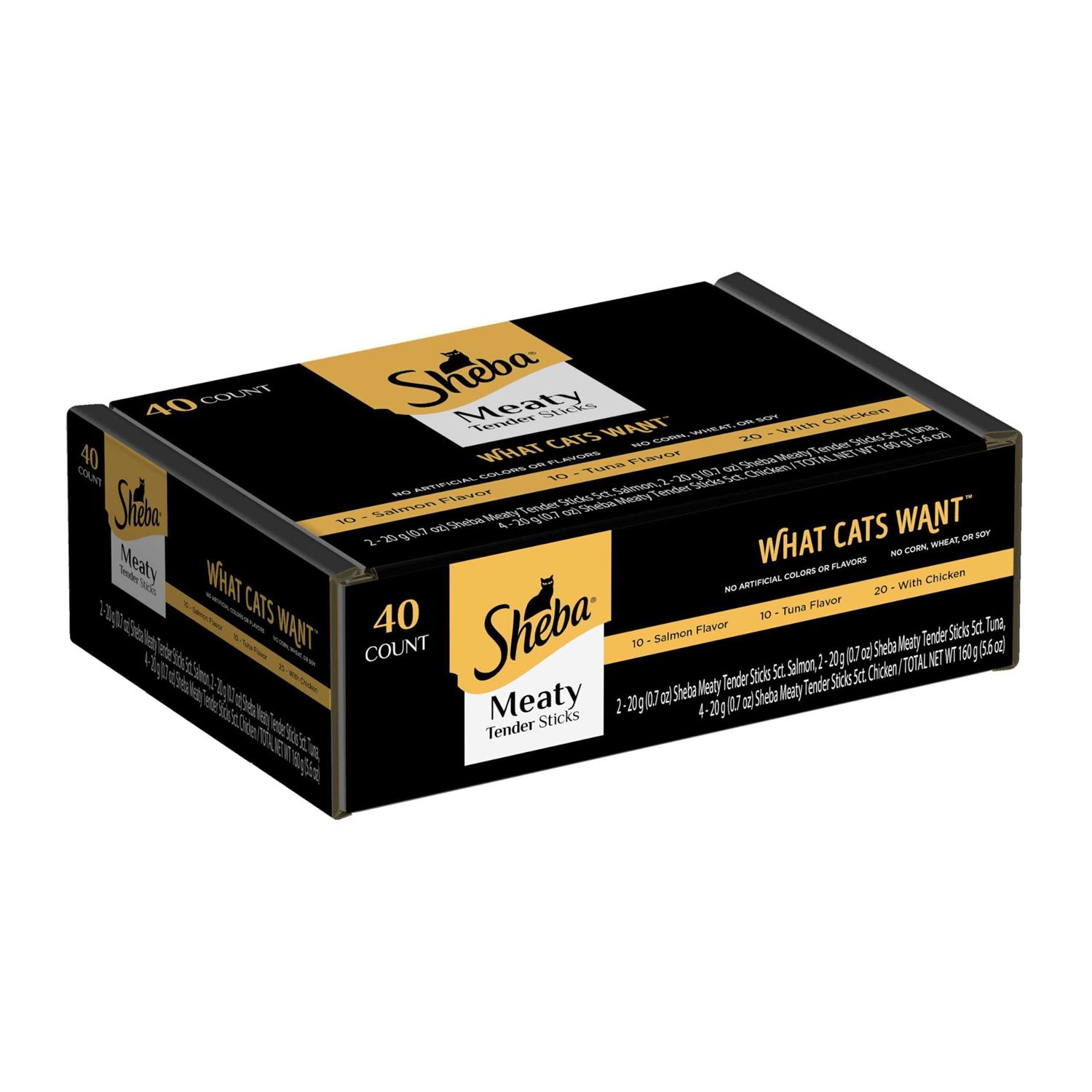 Sheba Treats Meaty Sticks Variety Pack - Nail Gallerys