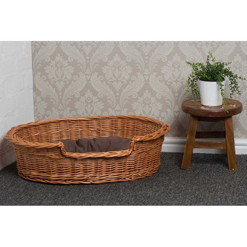 Prestige Wicker Dog Bed Basket - Nail Gallerys