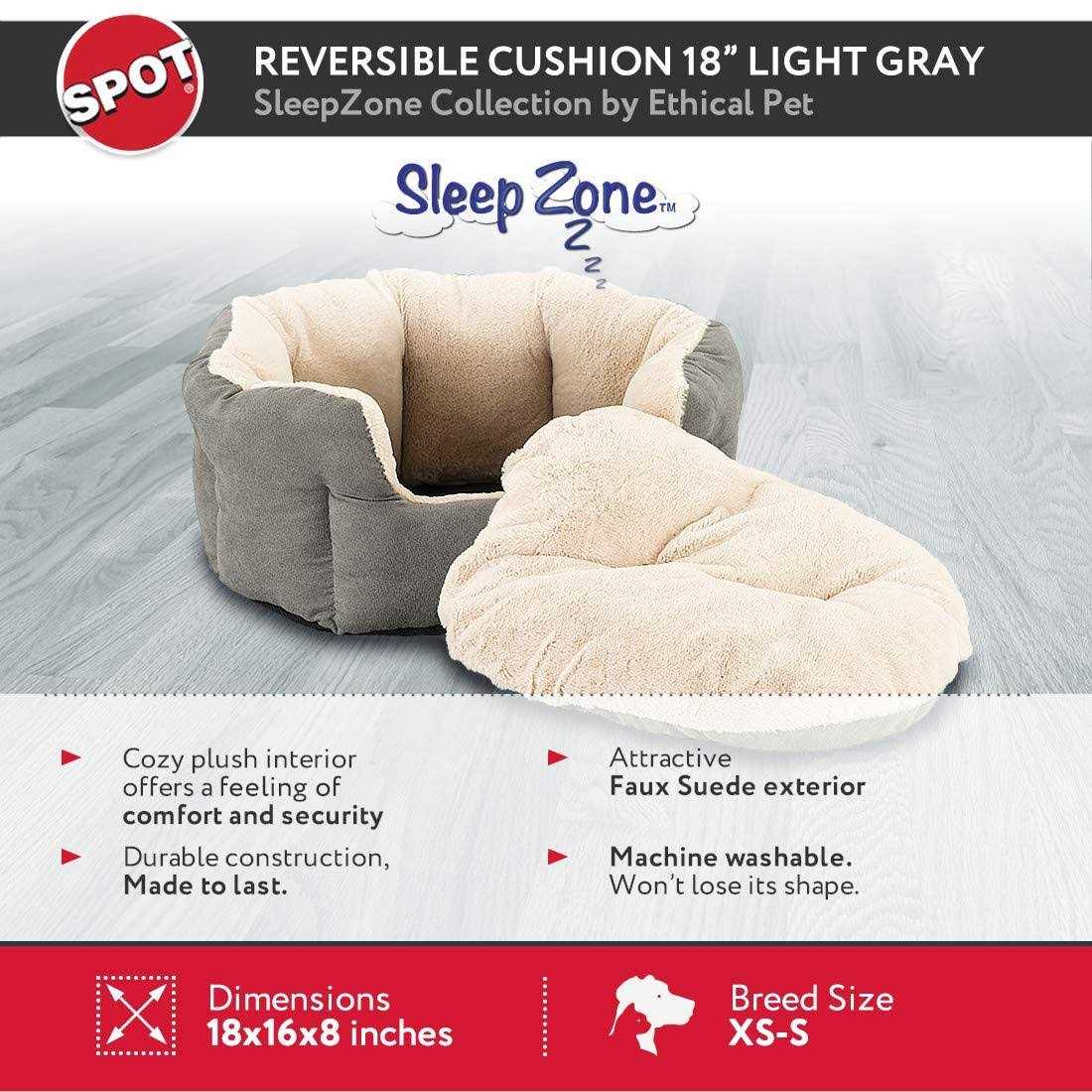 Sleep Zone Reversible Cushion Bed - Nail Gallerys