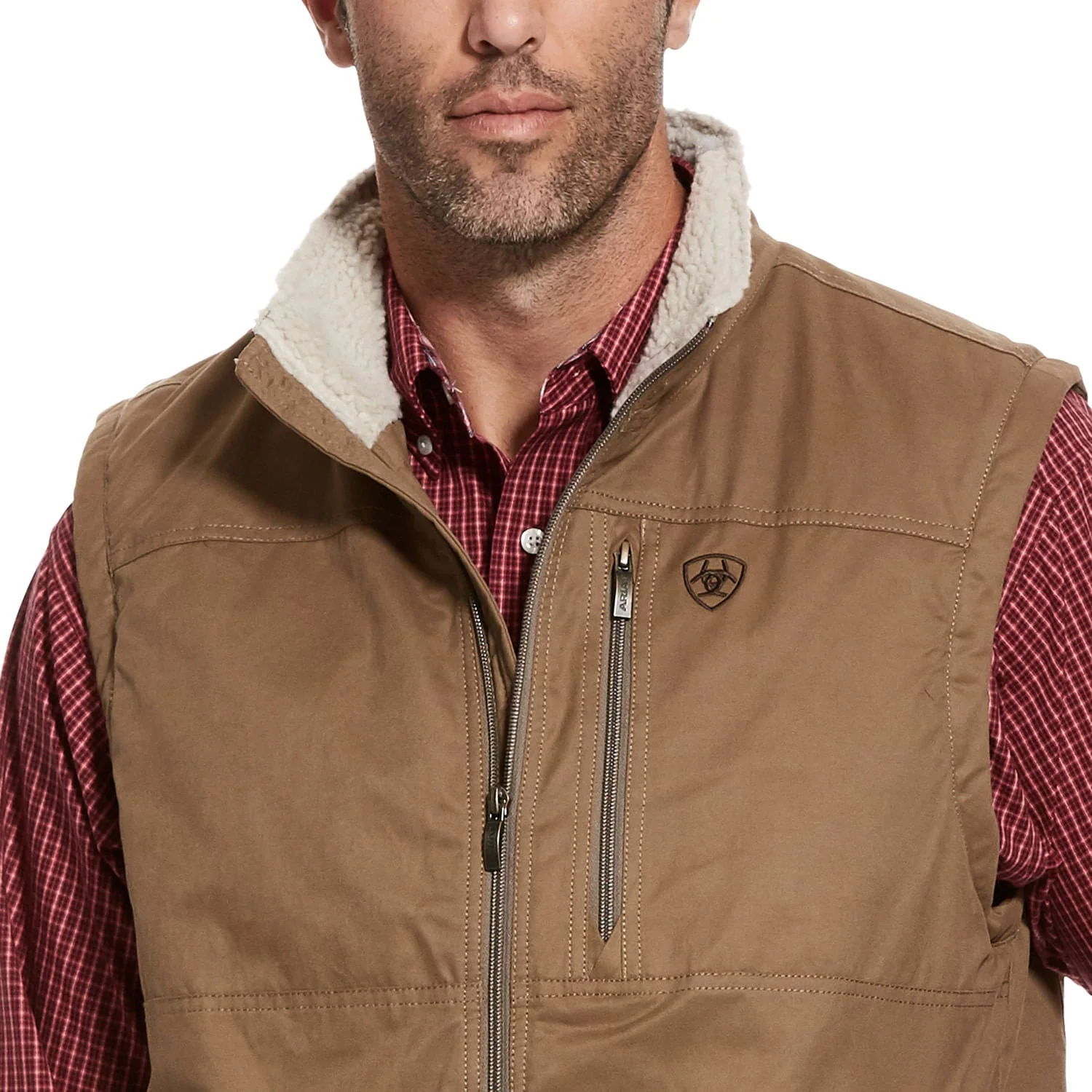 Ariat Men's Grizzly Canvas Insulated Vest - Nail Gallerys