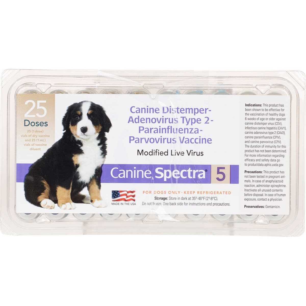 Canine Spectra 5 Dog Vaccine - Nail Gallerys
