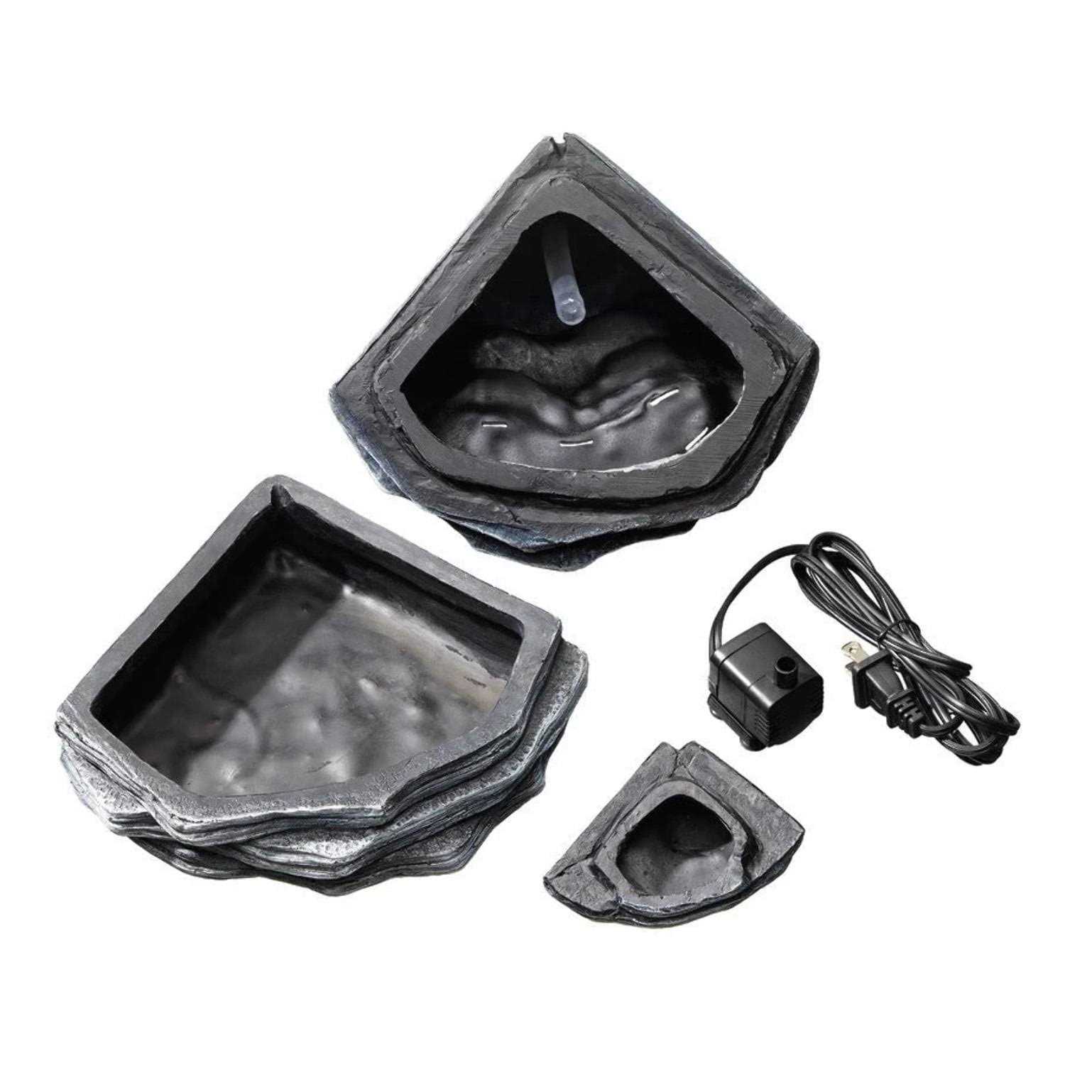 Zilla Large Waterfall for Reptiles - Nail Gallerys