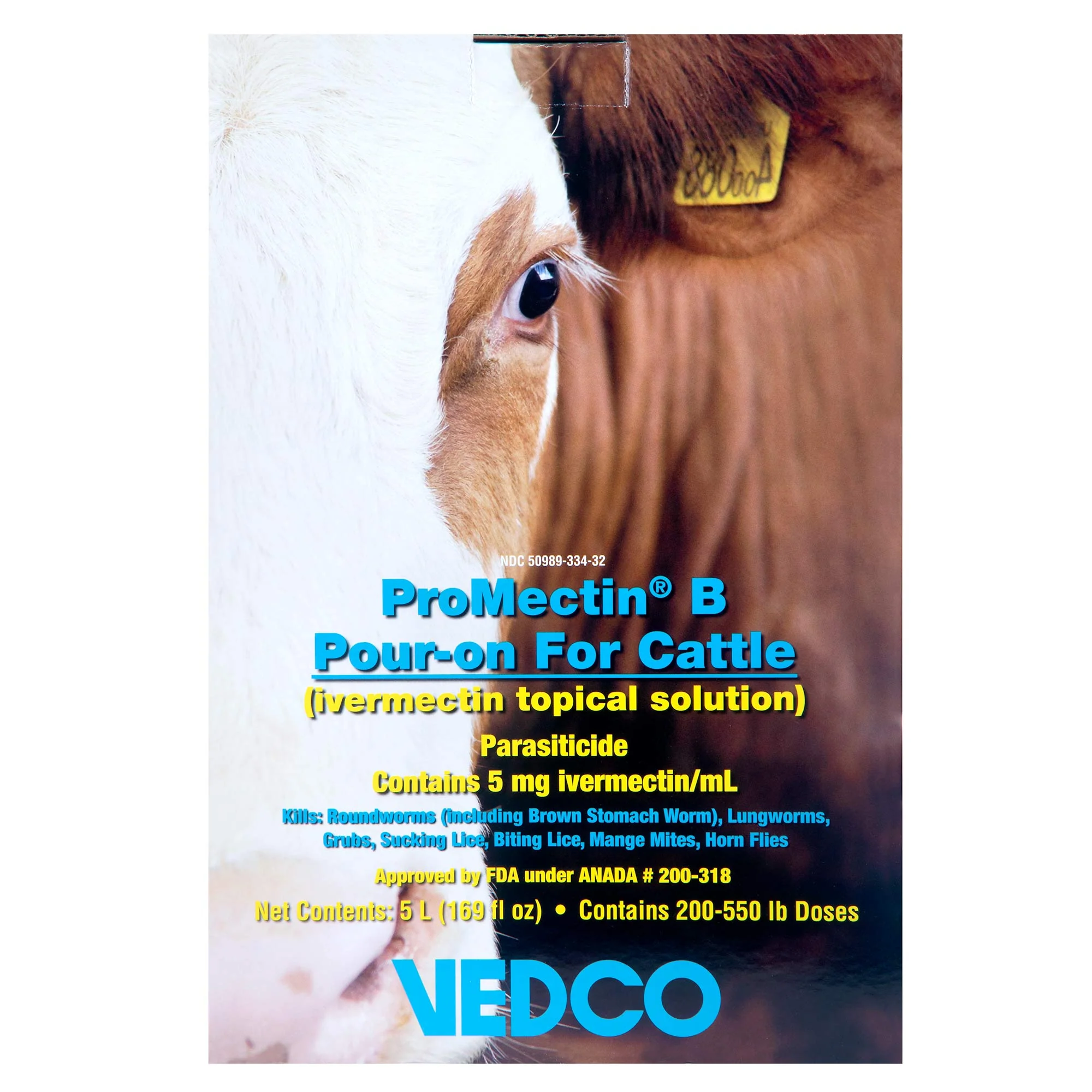 ProMectin B Pour-On Parasiticide, 5 L - Nail Gallerys