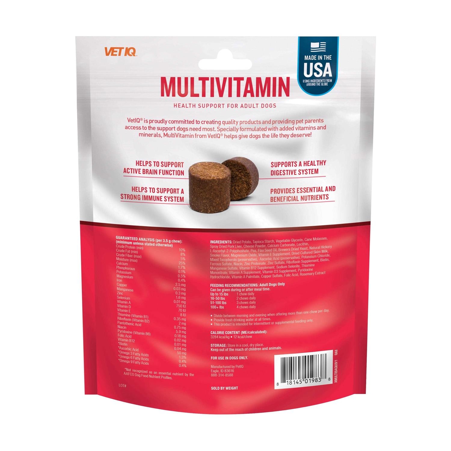 VetIQ Multivitamin Soft Chews 60-ct - Nail Gallerys