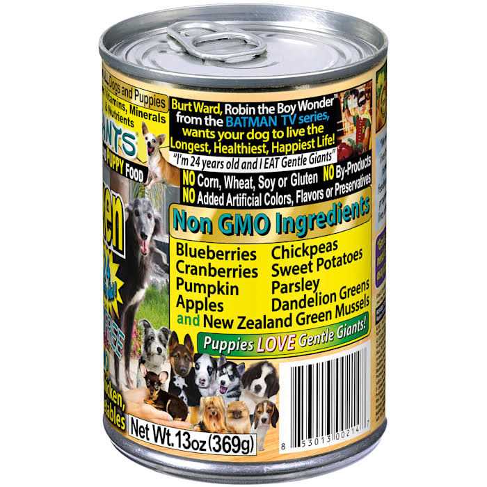 Gentle Giants Grain Free Wet Dog Food Chicken - Nail Gallerys