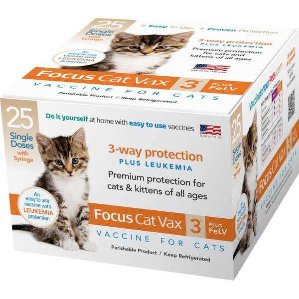 Spectra Focus Cat Vax 3 Plus FeLV - Nail Gallerys