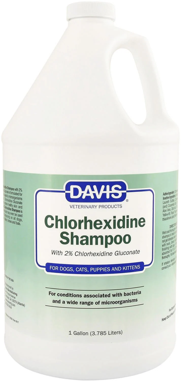 Davis Chlorhexidine (2%) Pet Shampoo for Dogs and Cats - Nail Gallerys