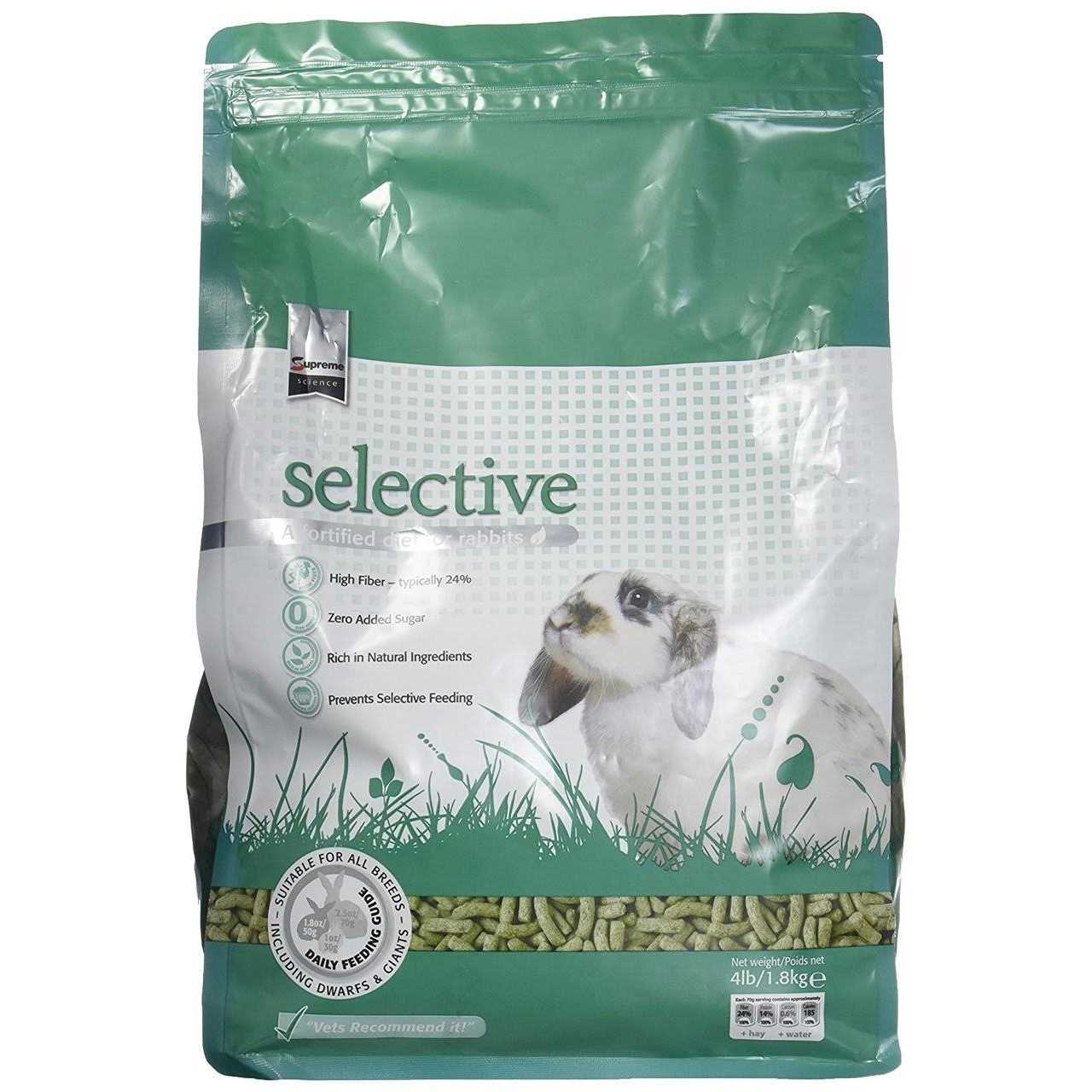 Supreme Science Selective Adult Rabbit Food - Nail Gallerys